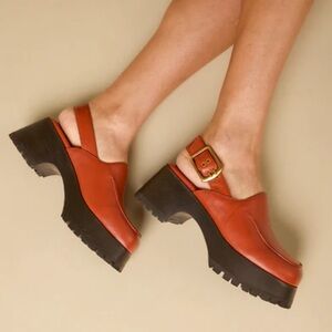 Charlotte Stone Carlos Clogs in Siena